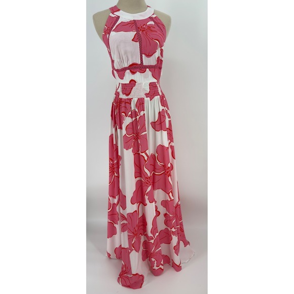 halter neck pattern dress Halter Neck Dress & Top main image 0